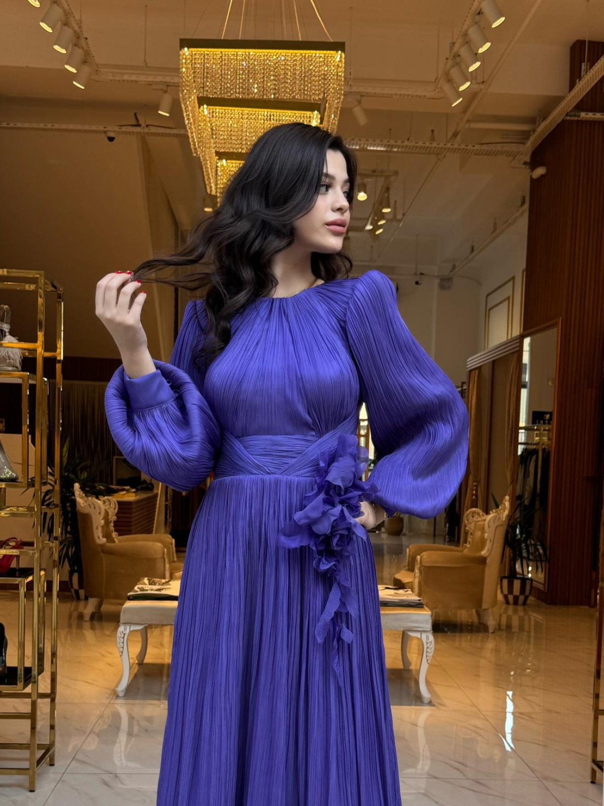 KENZEL TESETTÜR ABİYE ELBİSE