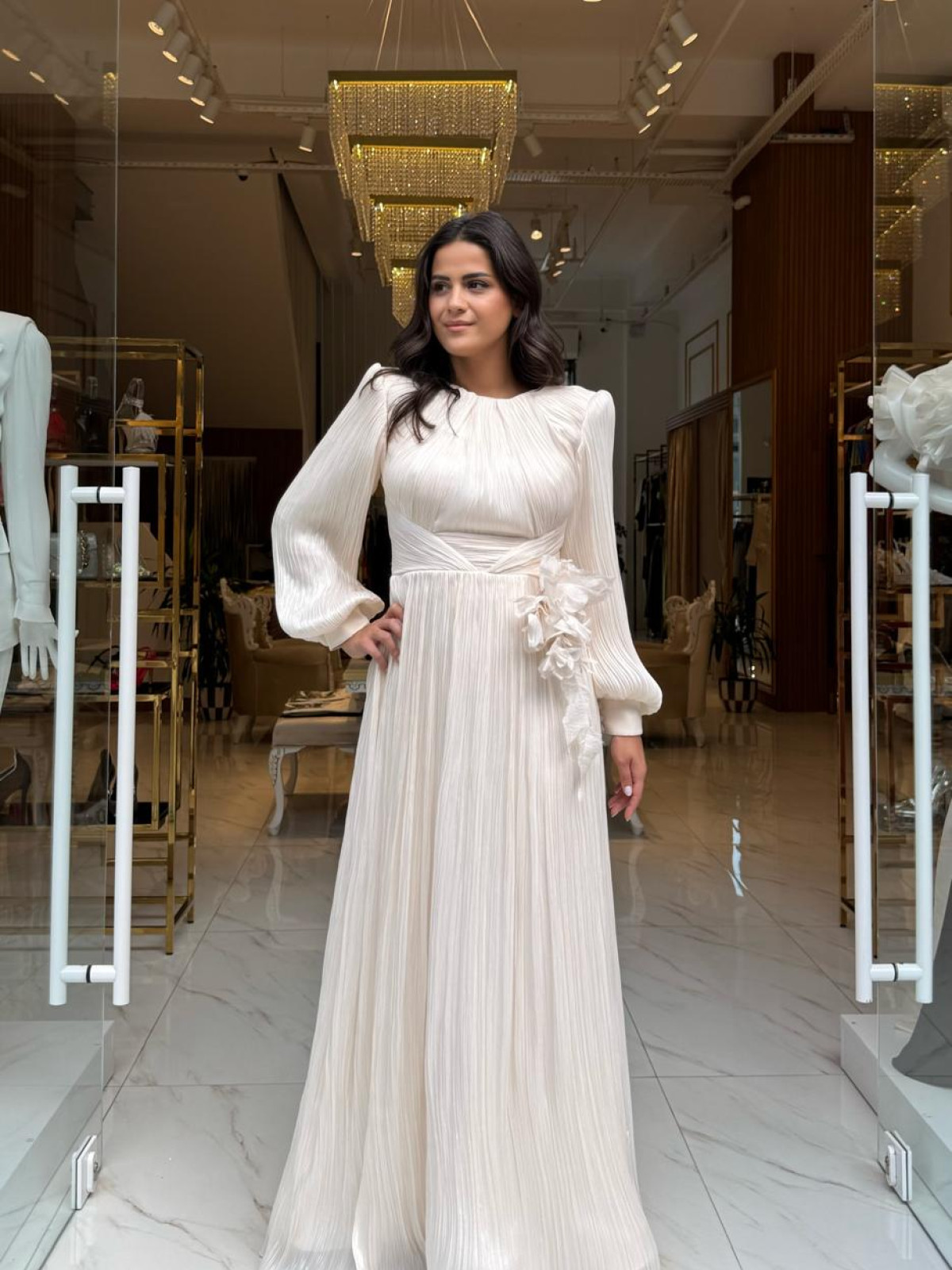 KENZEL TESETTÜR ABİYE ELBİSE