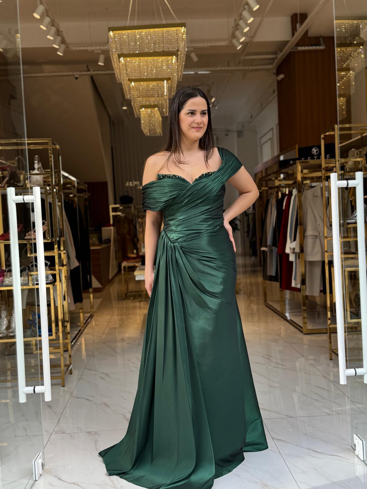 KENZEL YEŞİL ABİYE