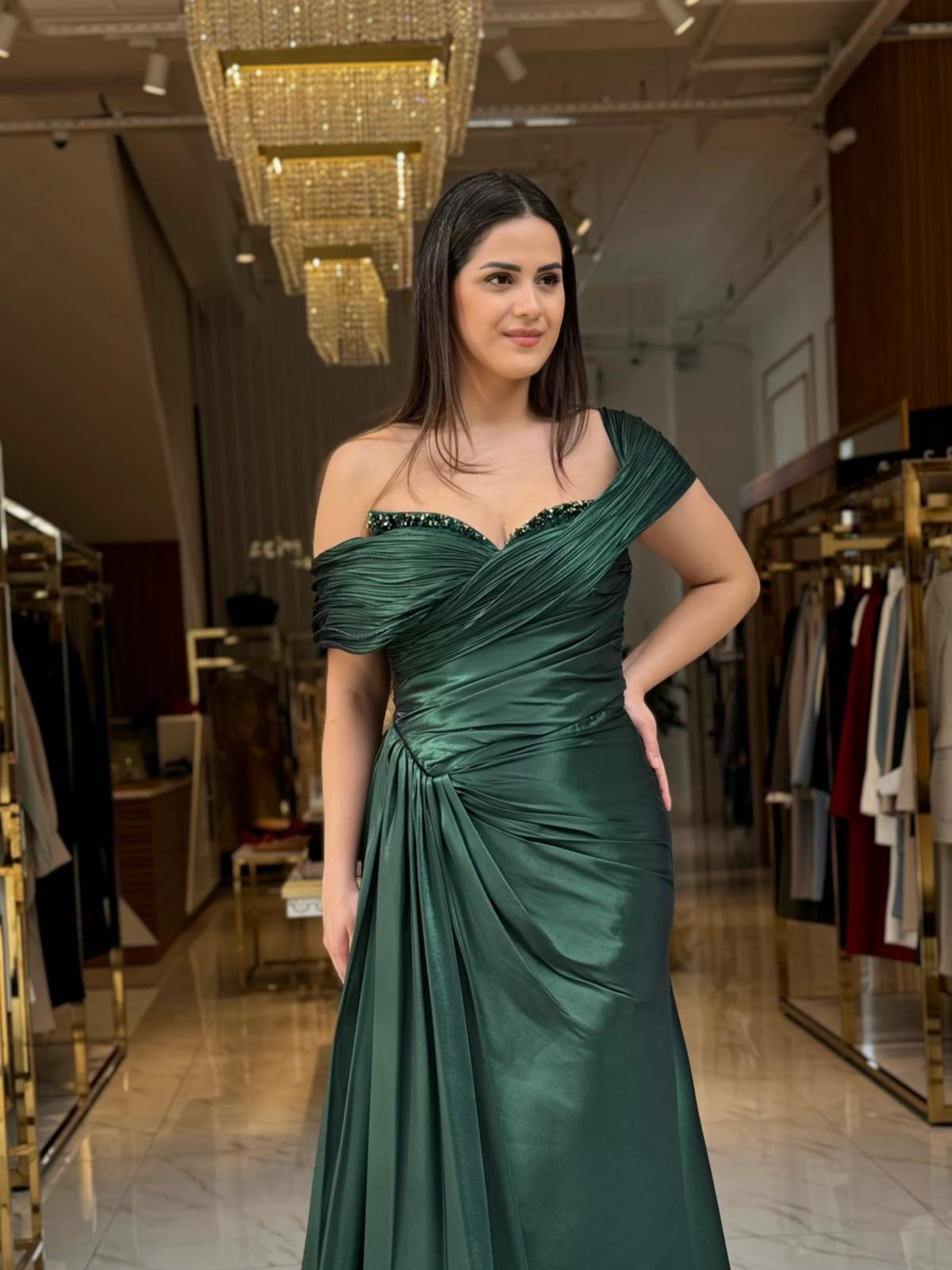 KENZEL YEŞİL ABİYE