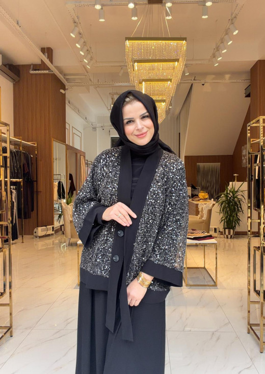 PULLU PAYETLİ ÜÇLÜ TAKIM