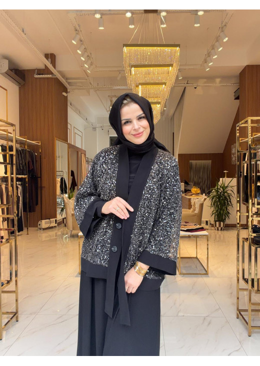 PULLU PAYETLİ ÜÇLÜ TAKIM