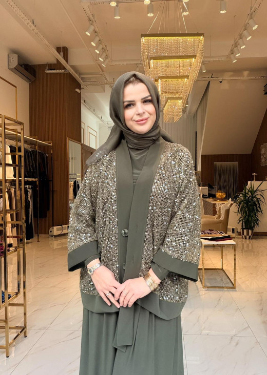 PULLU PAYETLİ ÜÇLÜ TAKIM