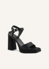 MARCATELLİ MARGARET SİYAH SATEN