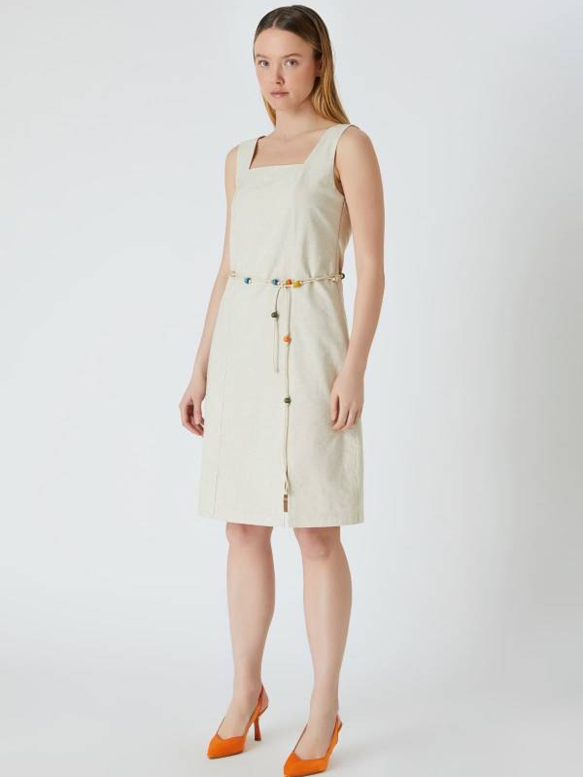 FEVER ELBİSE-NATUREL