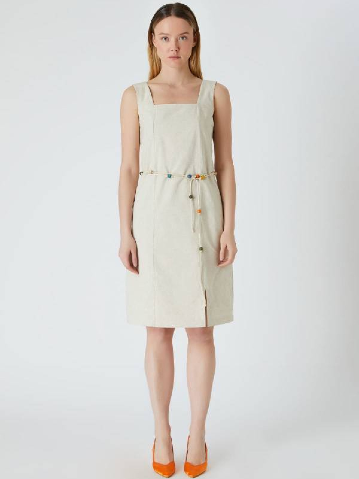 FEVER ELBİSE-NATUREL