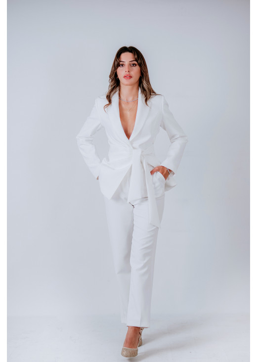 BAĞLAMALI TAKIM-BEYAZ