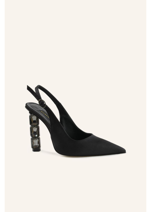 MARCATELLİ SİYAH İKON TOPUKLU