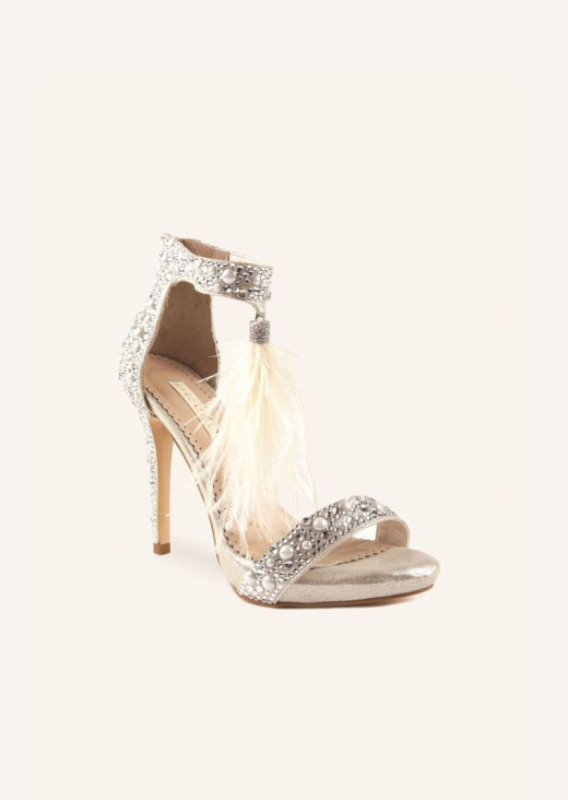 MARCATELLİ BEJ VİOLA TOPUKLU AYAKKABI