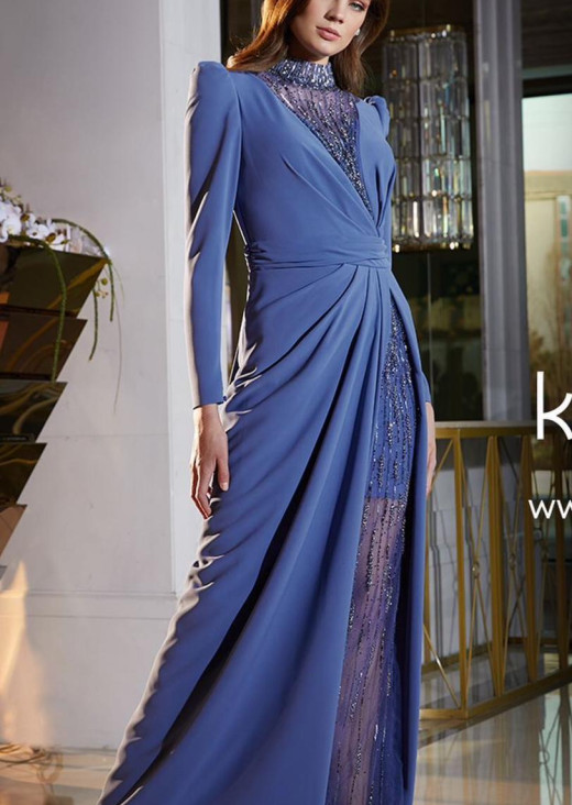 KENZEL BÜYÜK BEDEN İNDİGO