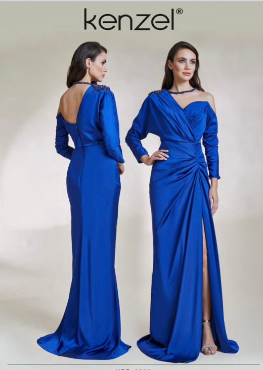 KENZEL SAKS MAVİSİ ABİYE