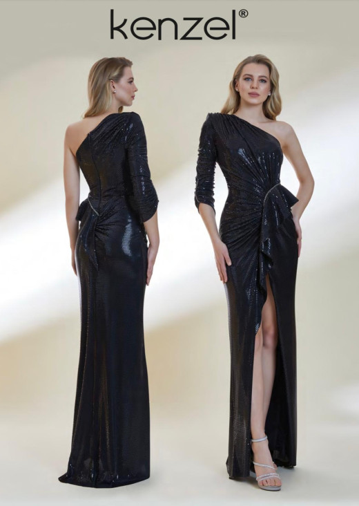 KENZEL SİYAH ABİYE